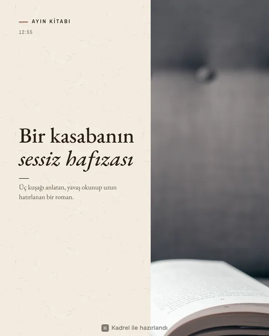 Ayın kitabı kartı